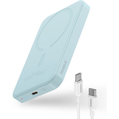 Baseues Magnetic Mini Powerbank 5000mAh 20W Blue